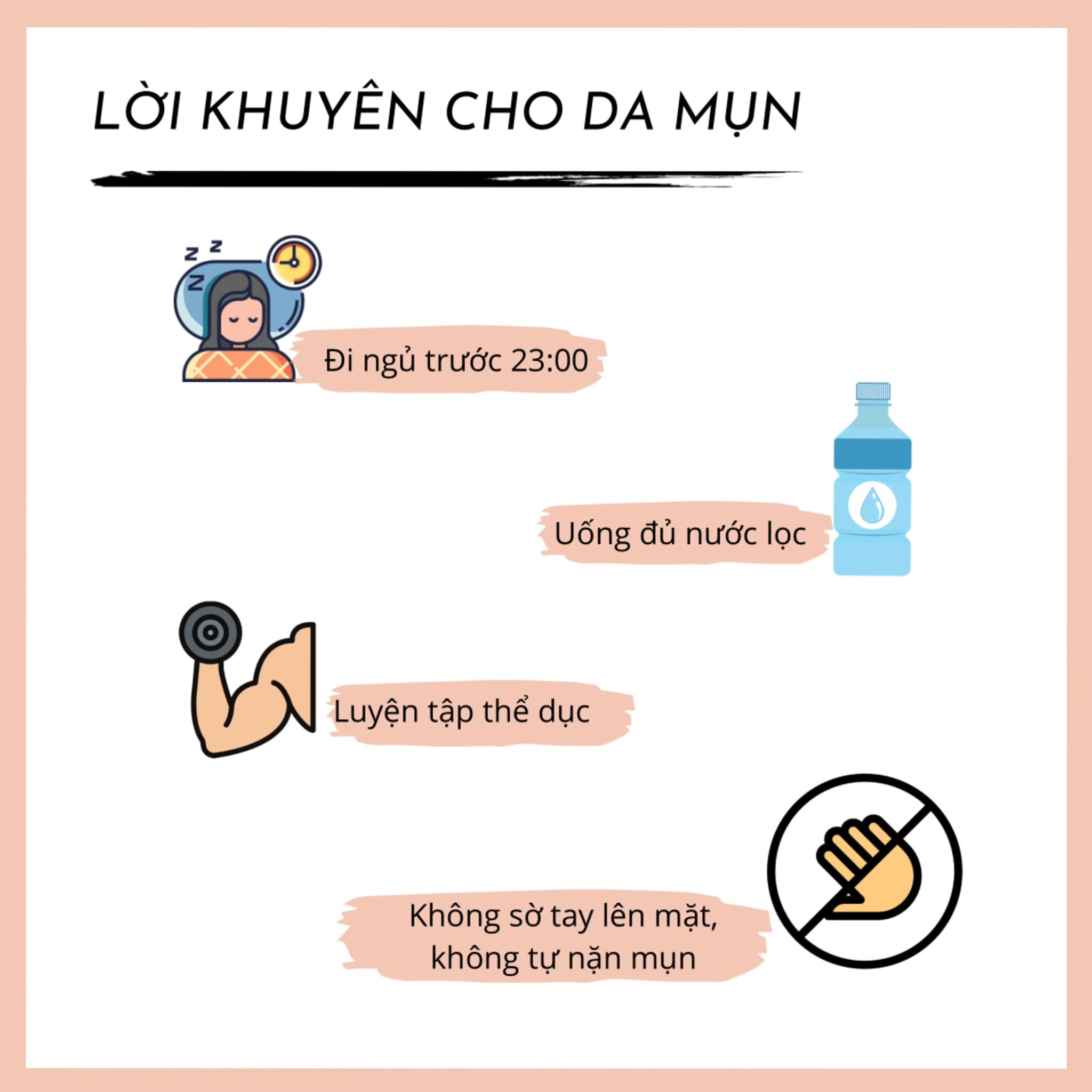 6. Lời Khuyên Cho Da Mụn