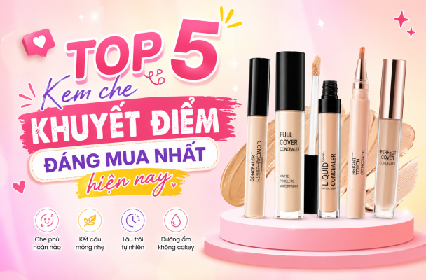 Kem che khuyết điểm đáng mua nhất hiện nay
